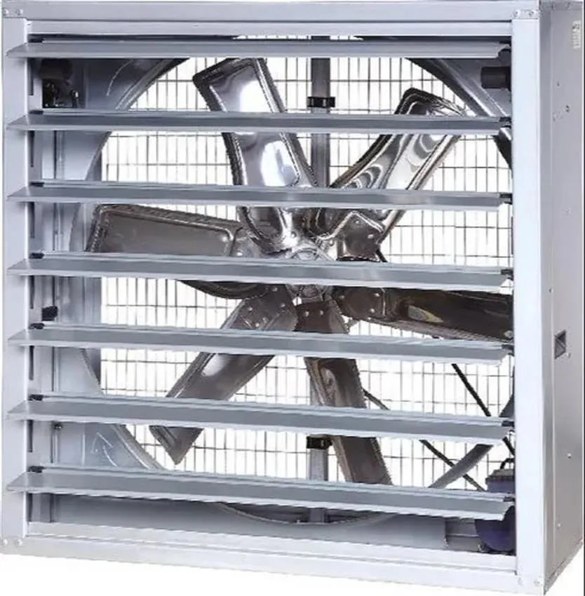 Metal industrial box exhaust fan